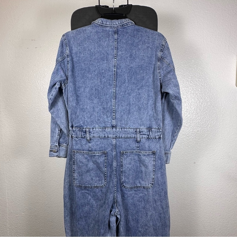 Universal Thread Women’s Denim Jumpsuit with Pockets Size 14/R - Picture 3 of 8